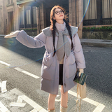 现货冬装呢料领子可拆中长款羽绒服202A-2461-P295-K428，女装羽绒服，浙宝202