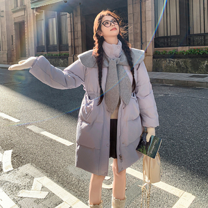 现货 冬装 呢料领子可拆中长款羽绒服 202A-2461-P295-K428,女装羽绒服,浙宝202