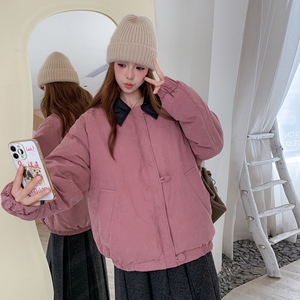 现货 冬装韩版休闲学院风棒球服羽绒服外套 202-5609-P315-K458，女装羽绒服，浙宝202