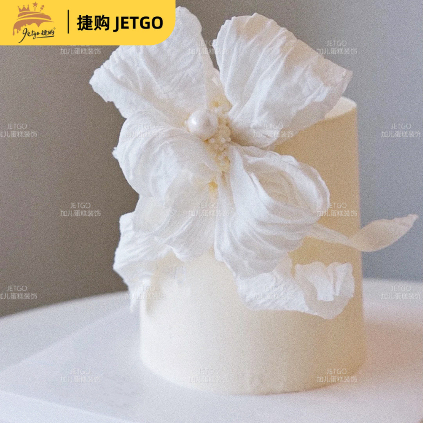 小红书同款白色威化纸糯米纸布蝴蝶结制作材料甜品台蛋糕装饰插件,节庆用品/礼品,节日装扮用品,淘宝优惠券,粉丝福利购,淘宝优惠卷