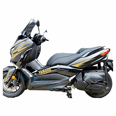 XMAX300车身贴装饰拉花防水车贴