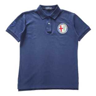 HYDROGEN夏季男装短袖POLO衫刺绣翻领纯棉珠地料透气男士上衣套头