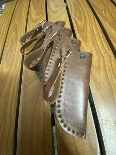 德国外贸余单刀套刀鞘户外折叠刀露营随身保护套通用刀壳挂腰皮套