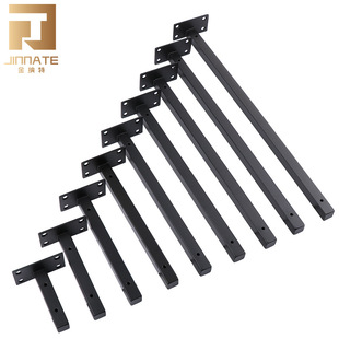 金纳特不锈钢一字支架 隔板支撑架墙上置物架 承重层板托悬挂支架