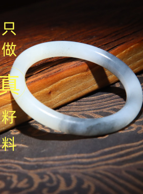 青花水墨烟韵的写意美手镯