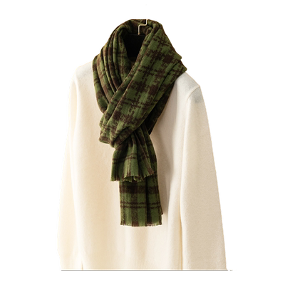 高品质羊毛围巾女秋冬季大牌披肩