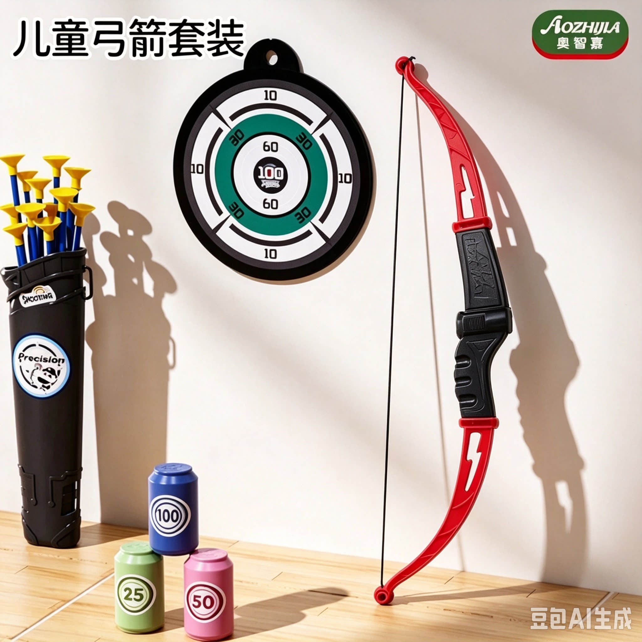 超大儿童弓箭玩具箭筒箭靶射箭室内男孩女孩户外休闲娱乐装备玩具图片