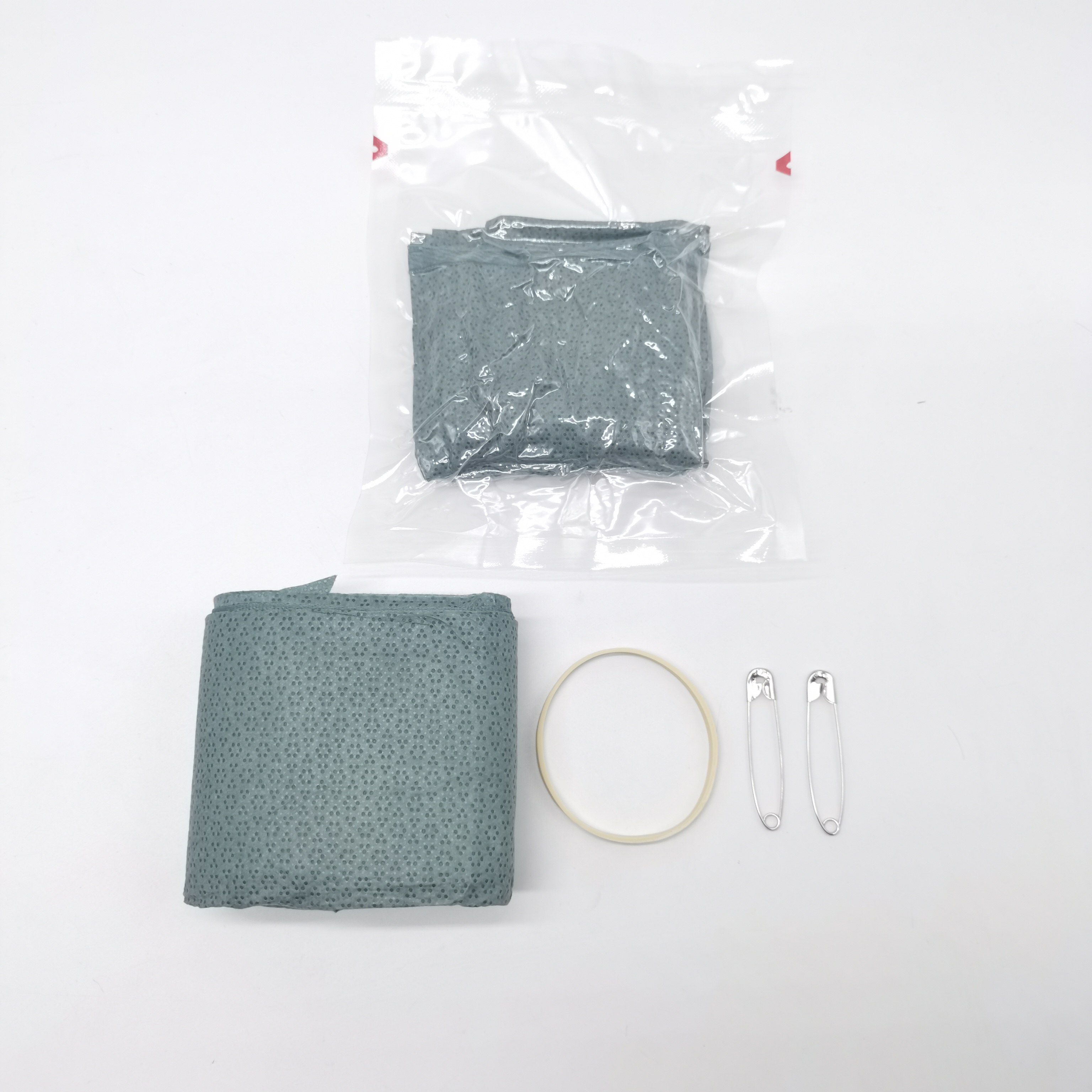 绿色三角巾急救包压缩灭菌救护培训出口欧洲跨境