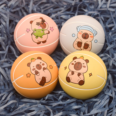 弹力皮球儿童玩具迷你篮球足球类婴儿6幼儿园专用2宝宝1一3岁小球