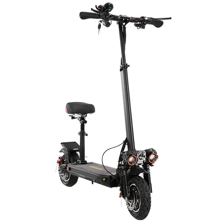 电动滑板车成人48V11寸折叠电动车2400w 代步车迷你电瓶车scooter