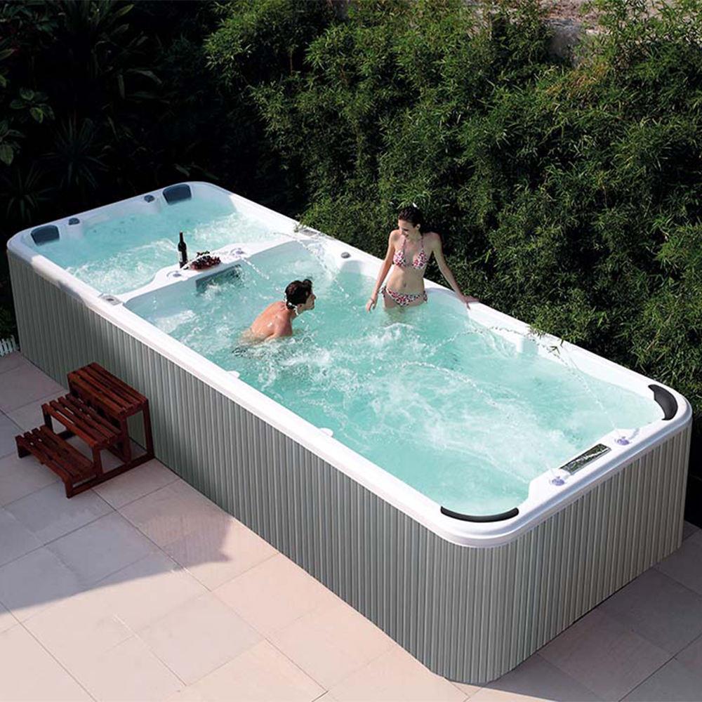 Hot sellingmodern luxury style fiberglass 6m swim pool