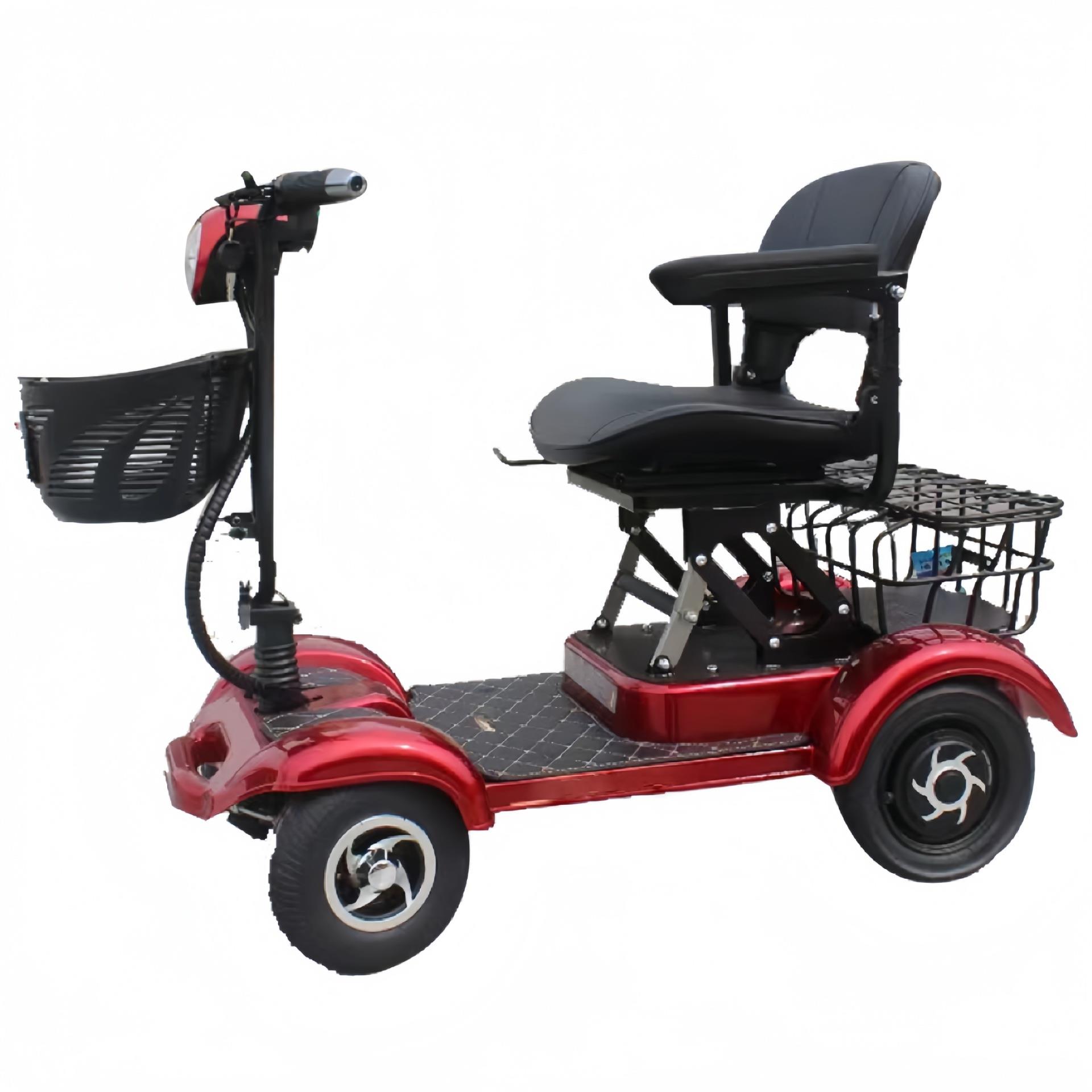 代步车折叠轻便电动车48v十寸铝合金电动车四轮车