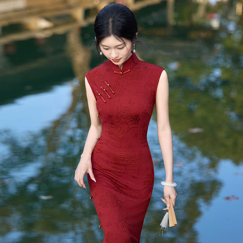 国风小个子连衣裙礼服日常可穿
