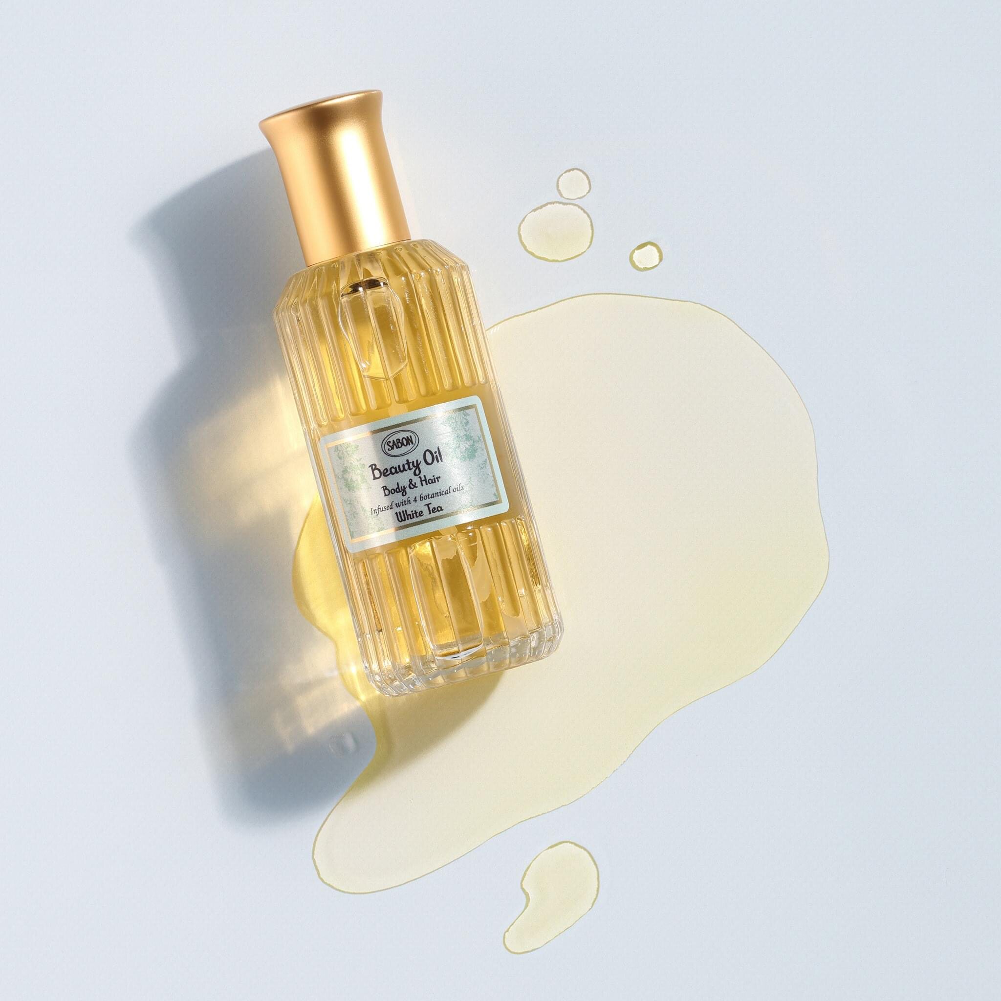 无中文版Sabon菁萃精华油身体油/护发二合一100ml 按摩护肤喷雾