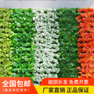 仿真塑料伸缩栅栏绿色植物篱笆庭院围栏遮挡阳台墙面装饰塑料栅栏