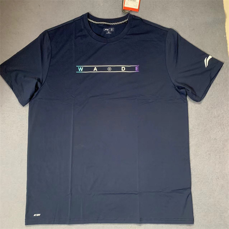 李宁正品男cba夏季速干透气篮球短袖大码加肥4x5x6x吸汗圆领t恤