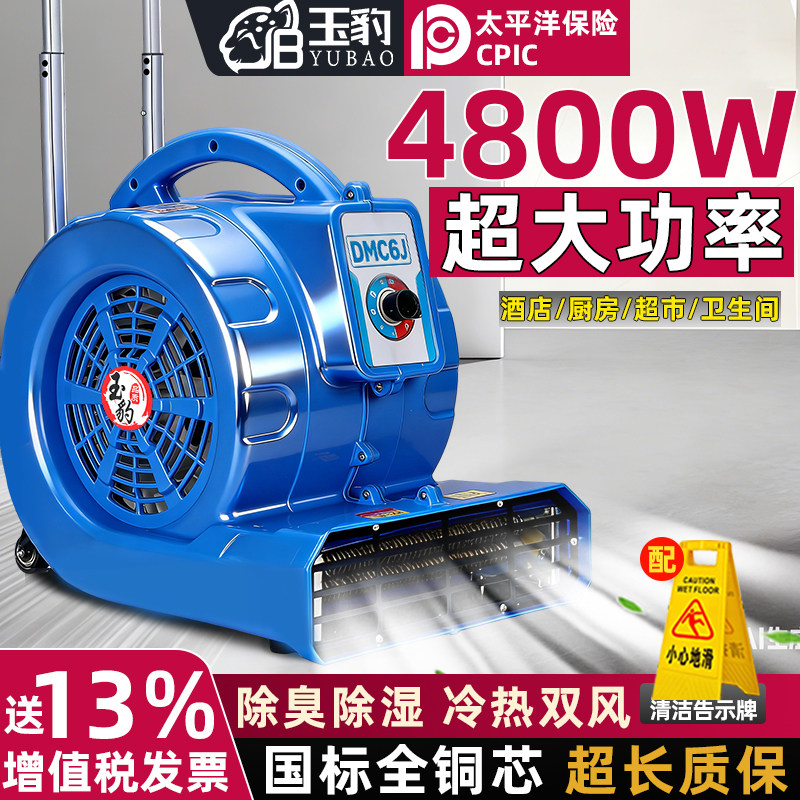 吹地机超大功率地面吹干机商用吹风机家用卫生间厕所强力除湿除臭图片