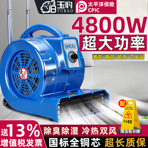 吹地机超大功率地面吹干机商用吹风机家用卫生间厕所强力除湿除臭