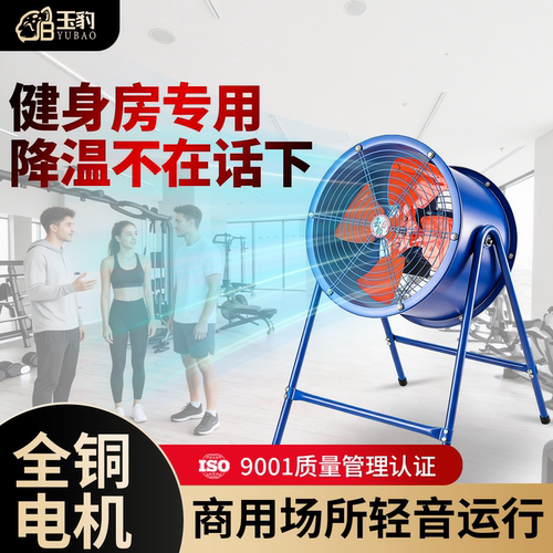 玉豹轴流风机大功率工业通风厨房