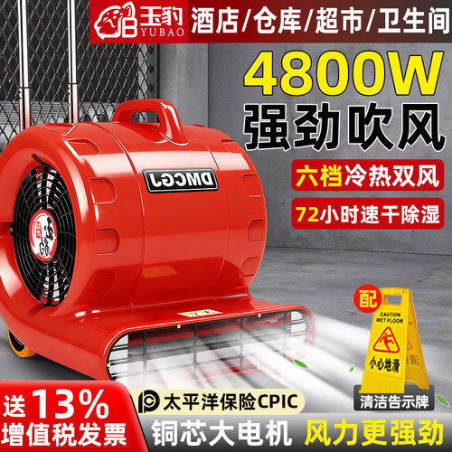 吹地机超大功率地面吹干机商用吹风机家用卫生间厕所强力除湿除臭