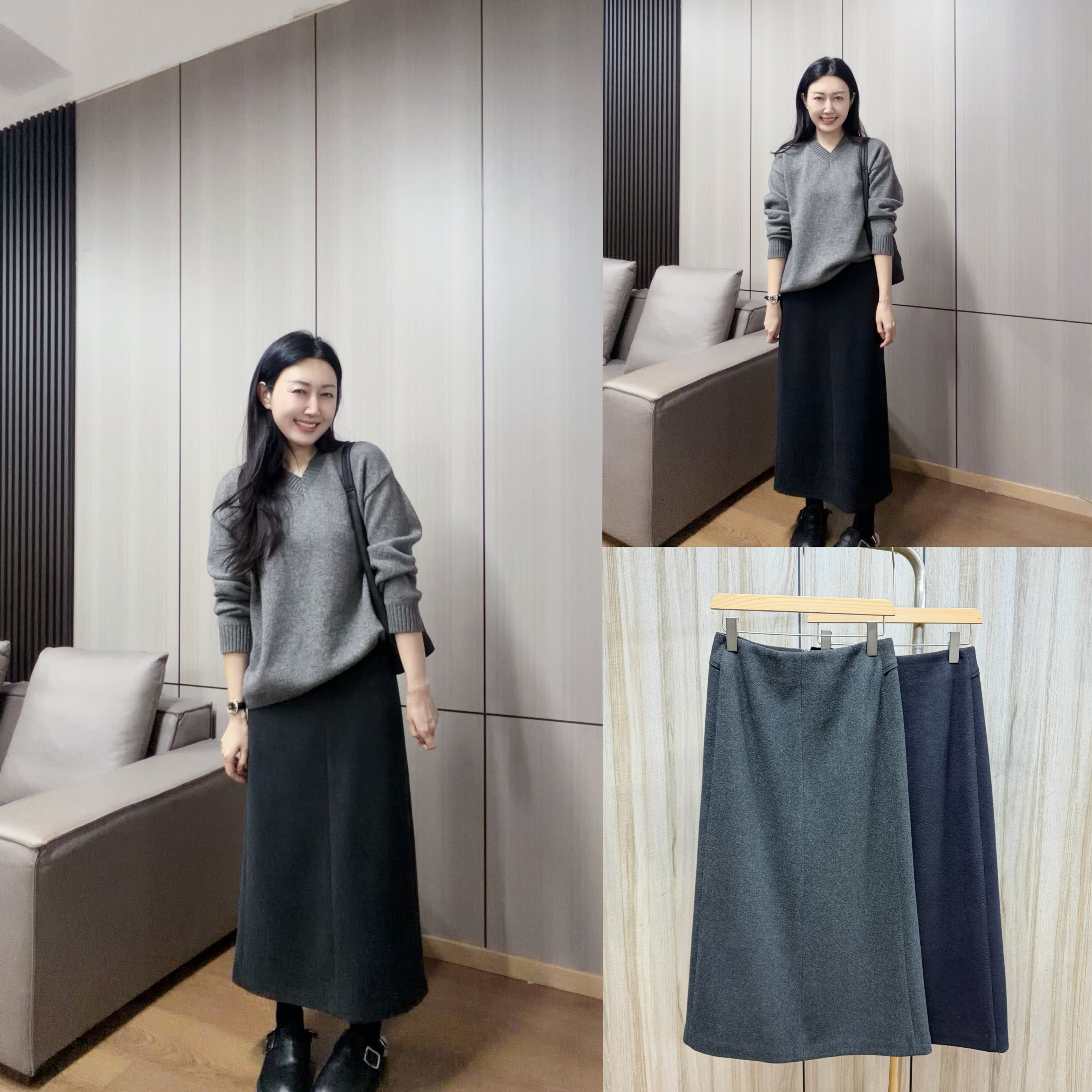 断码捡漏～29877两色毛呢裙半身裙,女装/女士精品,半身裙,淘宝优惠券,粉丝福利购,淘宝优惠卷