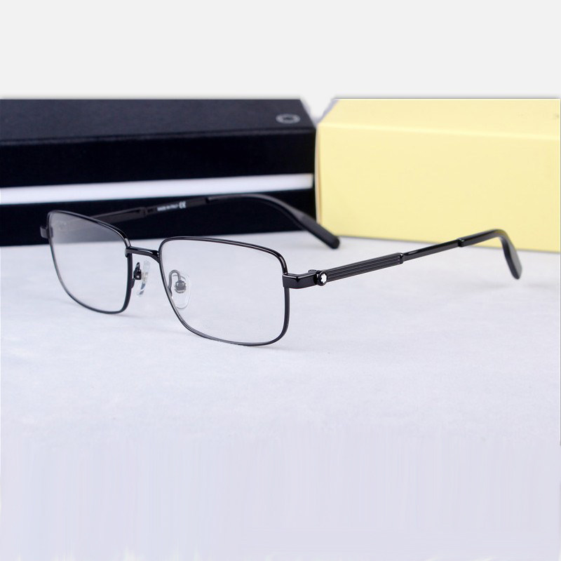 新款休闲商务近视眼镜框男款方框全框光学近视眼镜架金属框MB0029