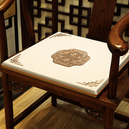 中式红木沙发坐垫防滑实木椅垫z可拆洗太师椅官帽椅餐椅垫圈椅家