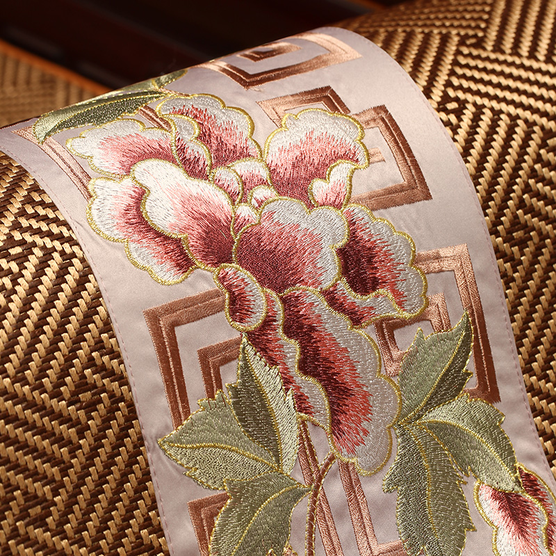 夏季凉席坐垫中式红木椅子垫冰藤餐椅垫茶椅垫圈椅太师椅沙发座垫