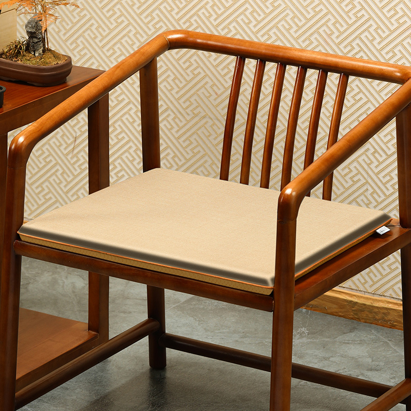 新中式茶椅垫坐垫红木椅子垫防滑圈椅太师椅官帽椅座垫沙发垫定制