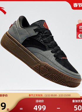 安踏凯里欧文同款板鞋HELA CODE耐磨篮球运动鞋文化板鞋112611804