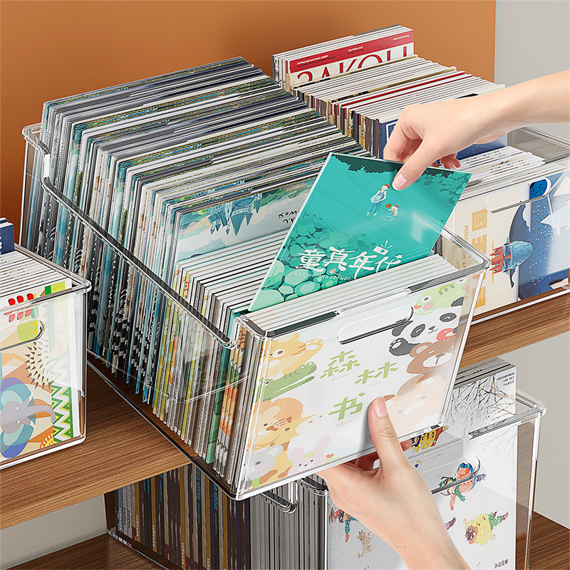 儿童书架绘本桌面收纳盒书桌