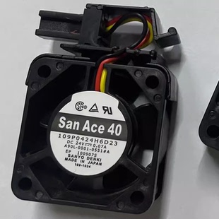 0.07A 24V 4CM变频器FANUC发那科风扇SanAce 4020 109P0424H6D23
