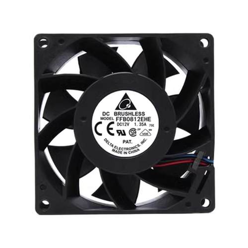 原装台达FFB0924VHE/SHE/EHE 24V0.75A大风量双滚珠变频器风扇9CM