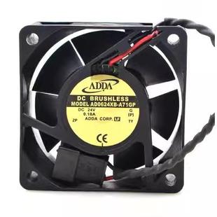 ADDA 6025 变频器 A70GL 散热风扇 6CM A71GL 0.15A AD0624HB 24V