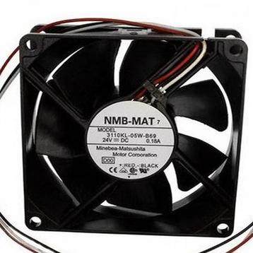 3110KL-05W-B79 原装NMB 8025 24V 0.21A 8CM 变频器轴流散热风扇