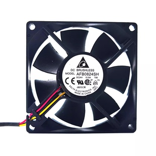 台达AFB0824SH 24V0.33A0.21A 8025 8CM变频器散热风扇 原装