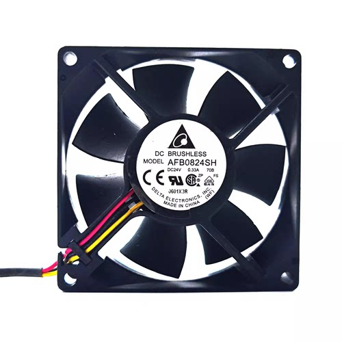 原装台达AFB0824SH/VH/HH 8025 24V0.33A0.21A 8CM变频器散热风扇