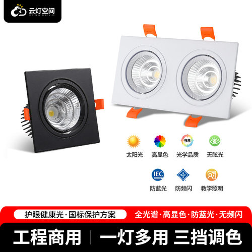 极有家推荐高品质高回购双头射灯
