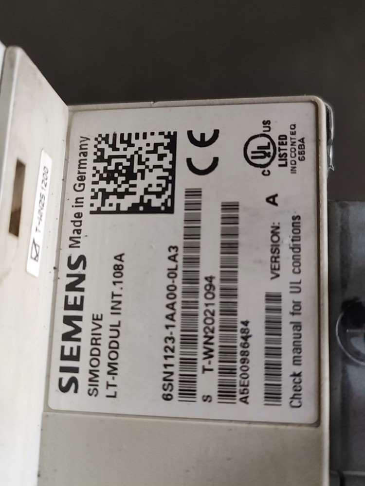 6SN1123-1AA00-0LA3西门子主轴驱动器出售拆