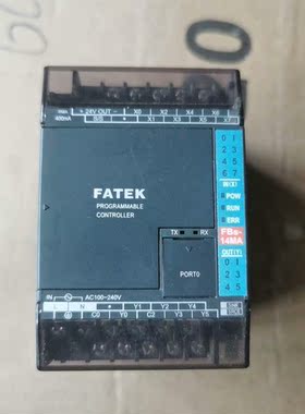 拆机永宏PLC.FBS-14MA.实物拍摄外观齐全功