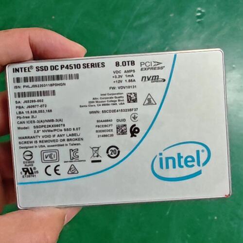 Intel SSD DC P4510 8TB 英特尔企业级固(议价）