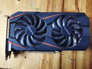 拆机技嘉GTX10603g显卡如图