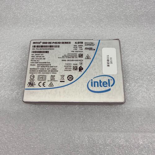 INTELR SSD DC P4510 SERIES 4TB(议价）