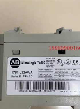 1761-L32AWAAB罗克韦尔PLC,拆机二手功能正