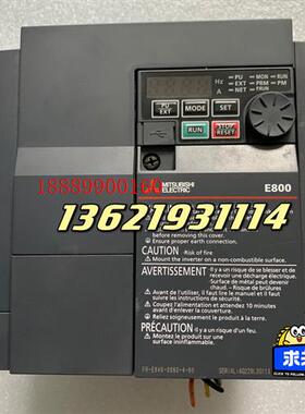 三菱拆机变频器FR-E840-0060-4-602.2K