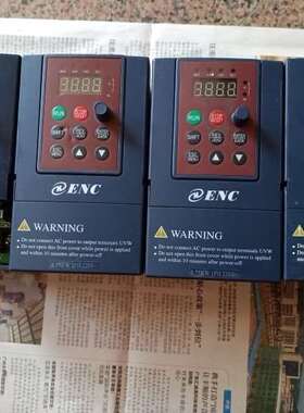 ENC变频器,EDS800一ZLD2S7N,二手拆机成色如图