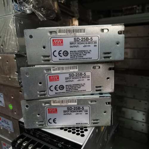 明纬电源5V5A SD-25B-5拆机无修电源质量没(议价）