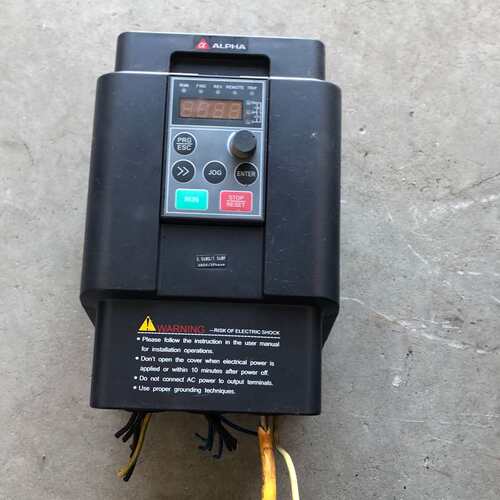 刚拆机回来阿尔法变频器ALPH6000E35R5GB/37R(议价）