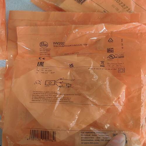 易福门IIW202防焊 传感器 m30项目剩余110(询价）
