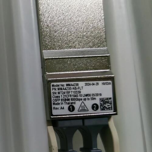 NVIDIA MMA4Z00-NS-FLT光模块，800Gb(议价）